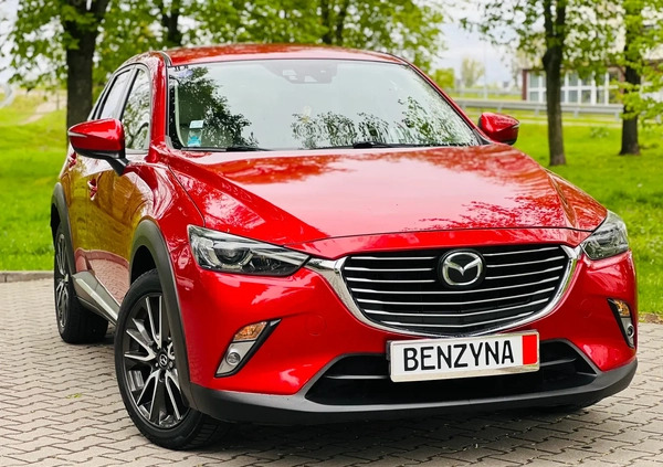 Mazda CX-3 cena 59900 przebieg: 109338, rok produkcji 2015 z Wejherowo małe 704